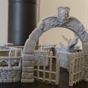 Elements de décor cimetière